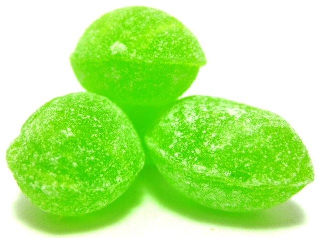 Green Hard Candy